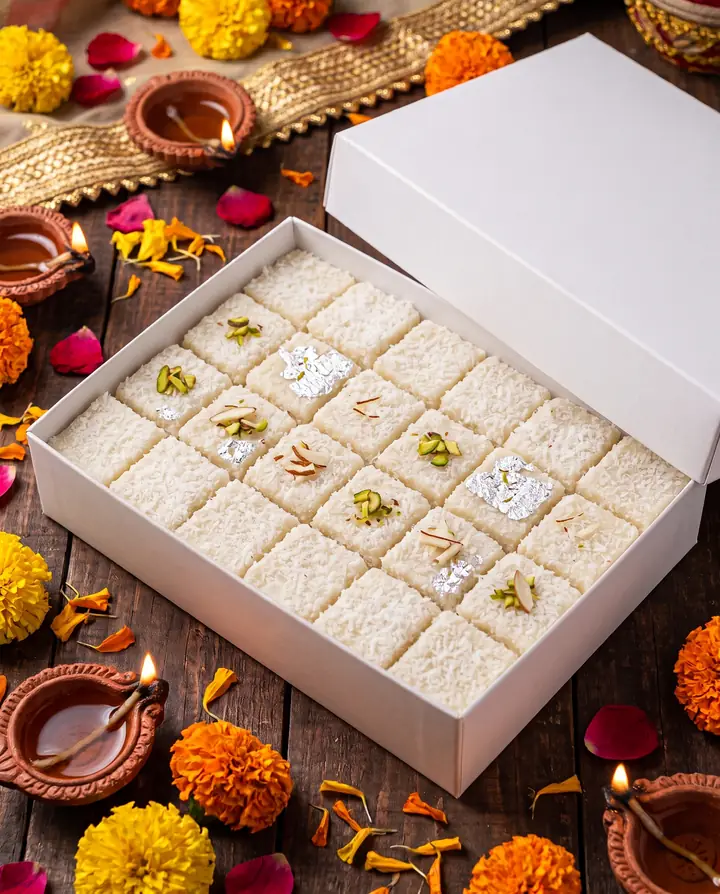 Coconut Barfi