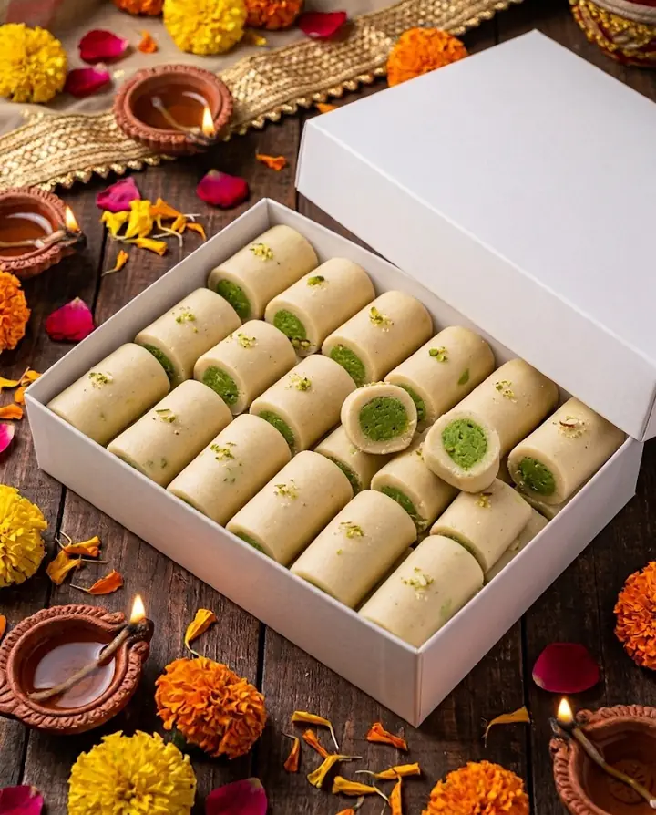 Kaju Pista Roll