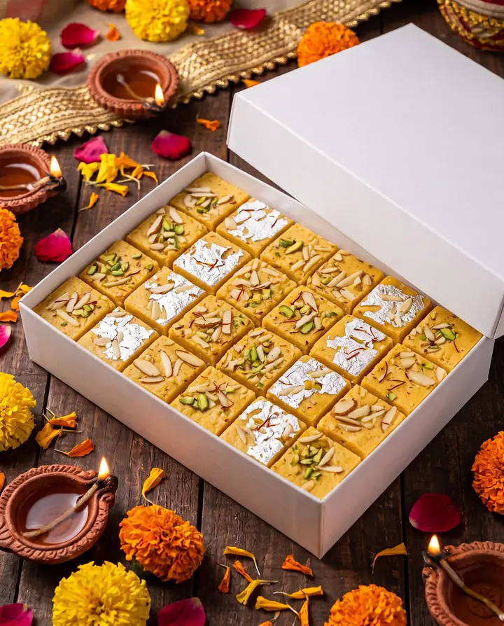 Saffron Pista Barfi